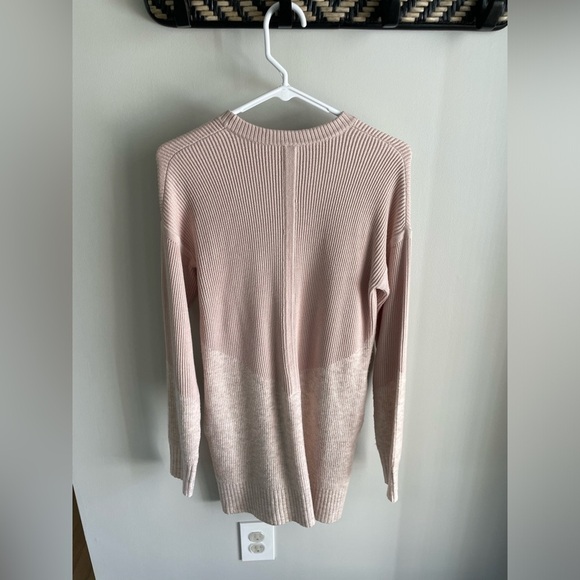Lululemon Restful Intention Cashmere Wool Blend Sweater Dress - Blush Pink - XS - Picture 12 of 15